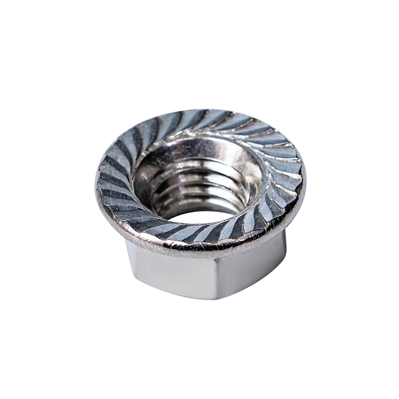 Đai ốc mặt bích lục giác SS304 DIN6923 M8